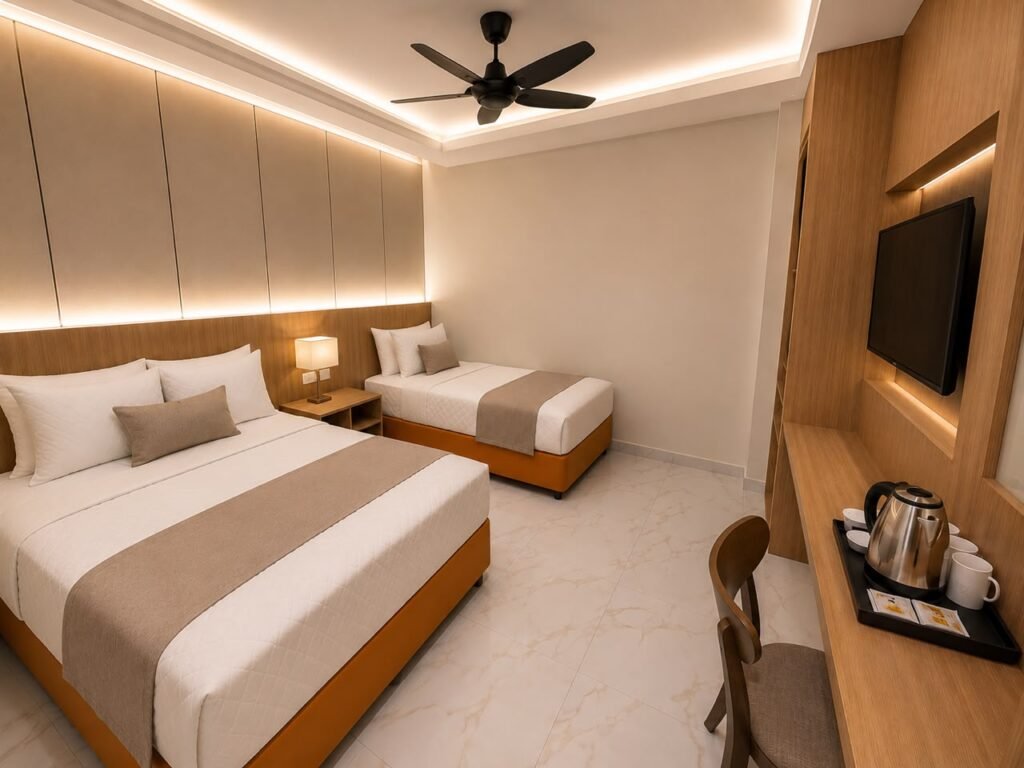 Brivon Deluxe Triple Room